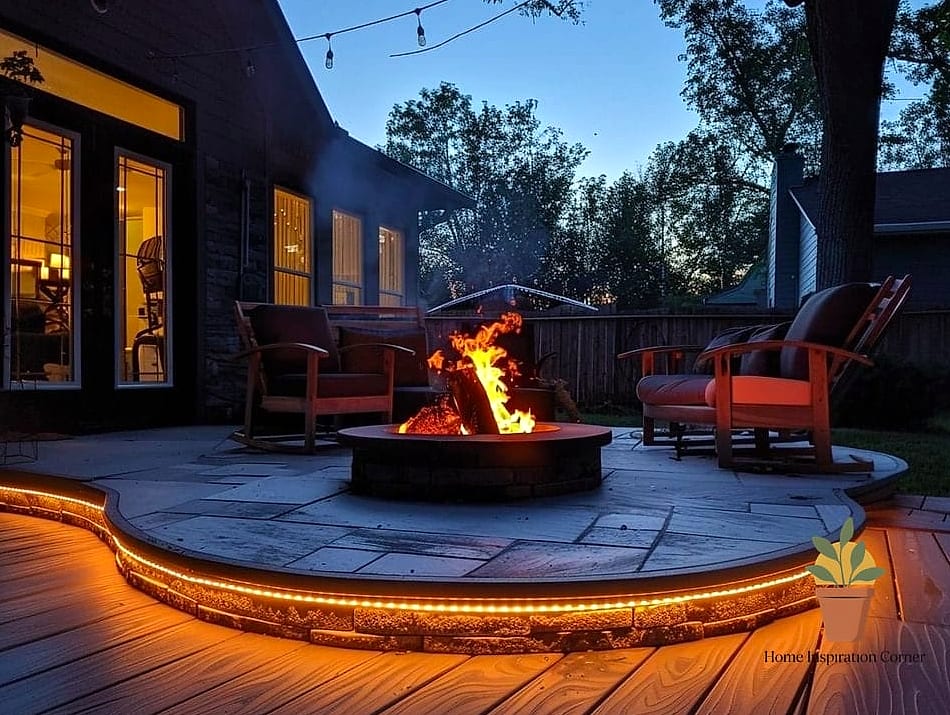Fire Pit as the Centerpiece