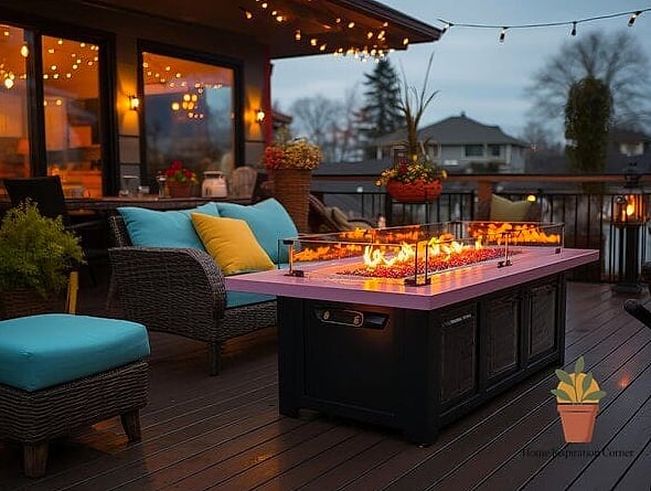Fire Table or Compact Fireplace