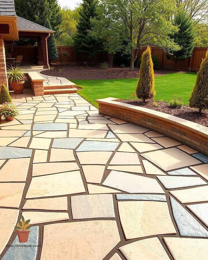 25 Stunning Patio Extension Ideas Ideas for Every Budget 10 Flagstone Pathway Patio