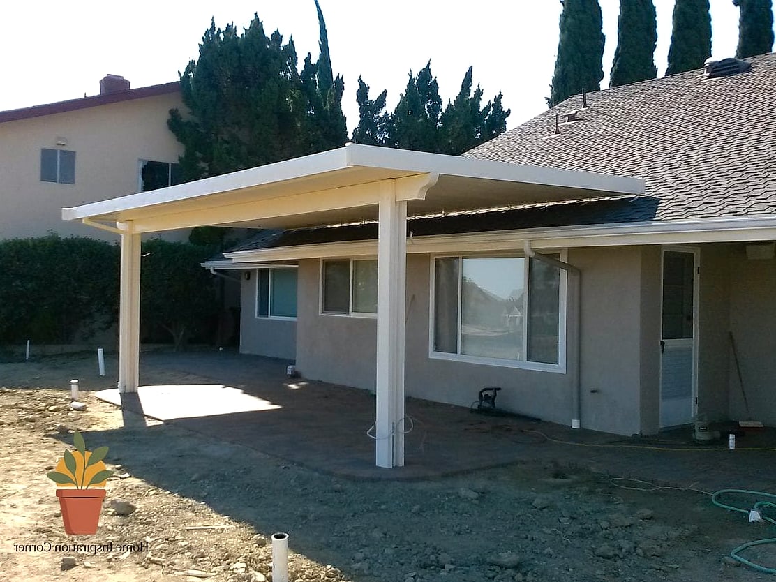 Flat Roof Patio Cover for Modern Homes