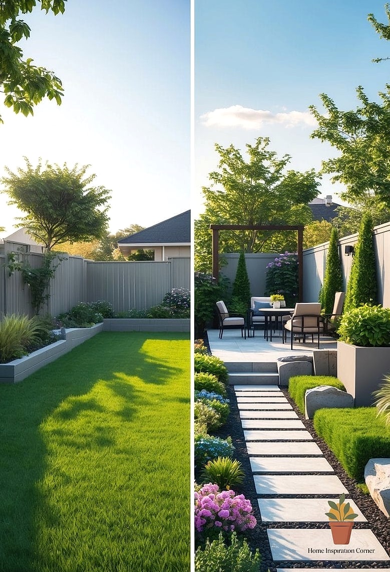 Flat Yard to Multi-Level Terraced Landscape