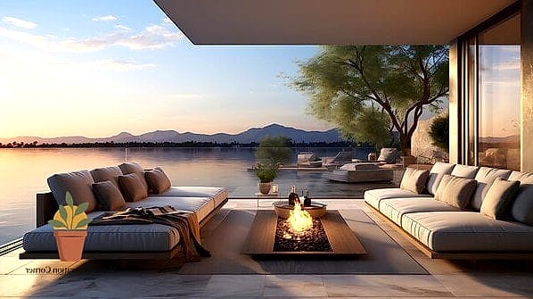 Floor-to-Ceiling Glass Railings