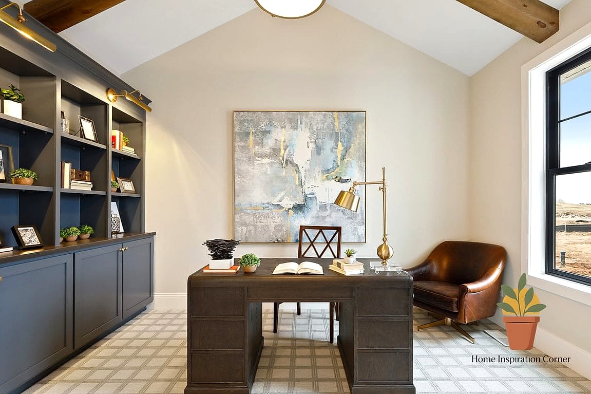Floor-to-Ceiling Bookshelves Along One Wall