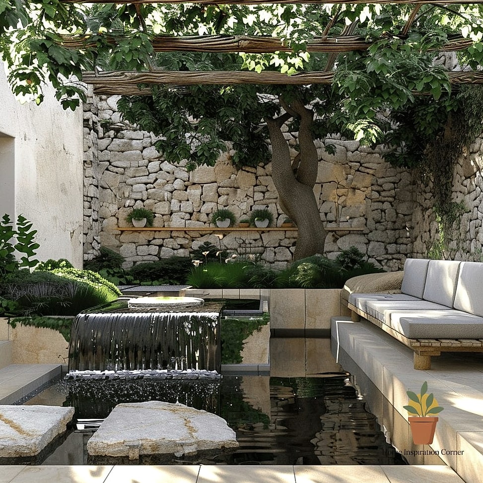 Fountains as a Central Focal Point