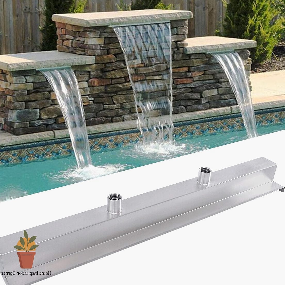 Freestanding Spillway Fountains
