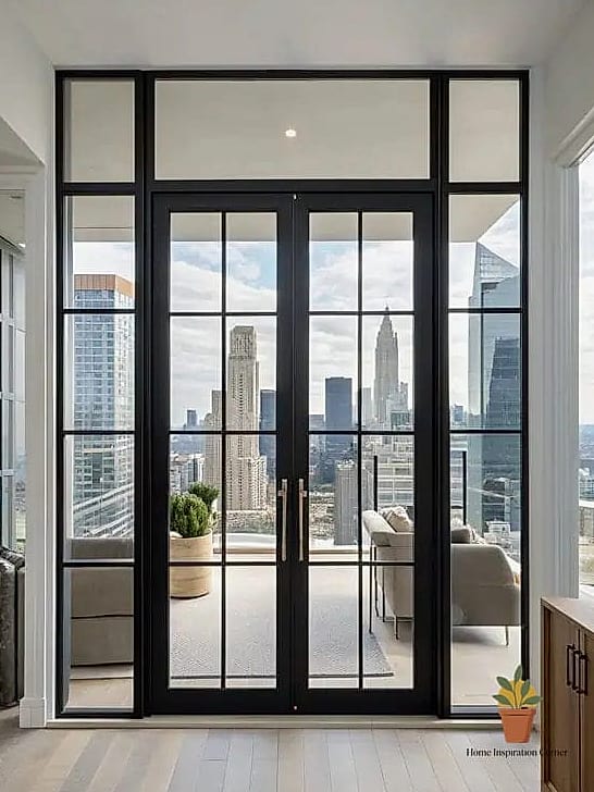 French Doors with Slim Frames