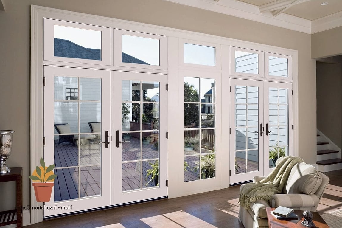 23 Patio Doors Ideas Ideas That Will Transform Your Space 2 French Doors With Full Glass Panels