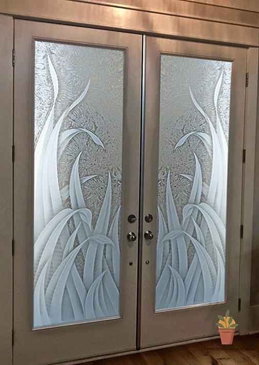 23 Patio Doors Ideas Ideas That Will Transform Your Space 9 Frosted or Textured Glass Panels