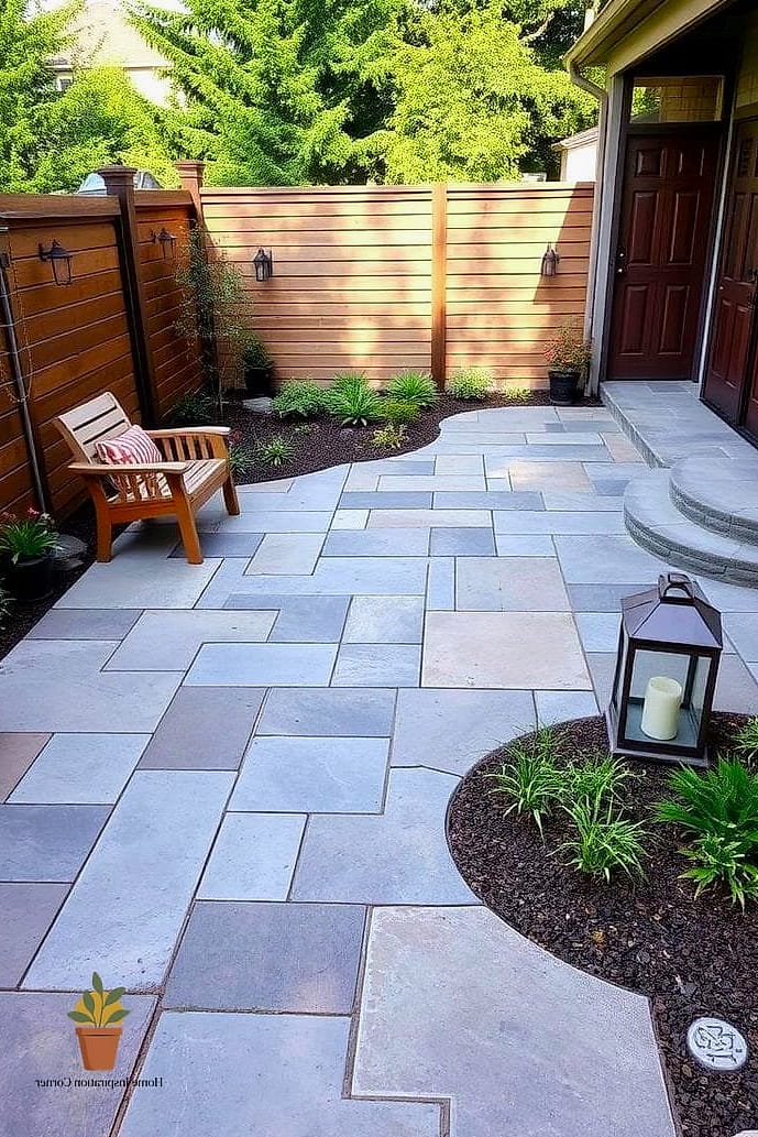 Full-Color Bluestone with Rust and Gold Tones