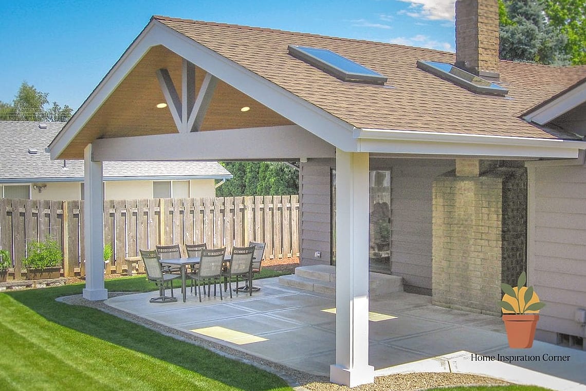 Gable Roof Extension That Matches Your Home's Rooflin