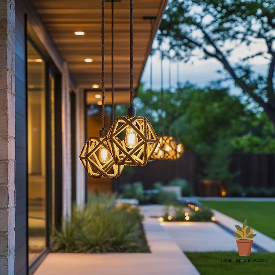 Geometric Lanterns for a Modern Look