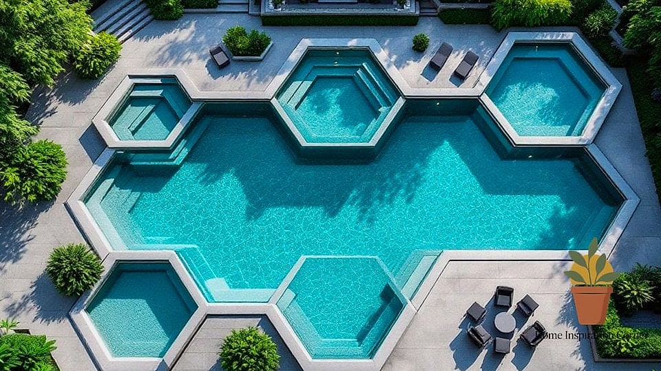 Geometric Pool Shapes for a Modern Statement