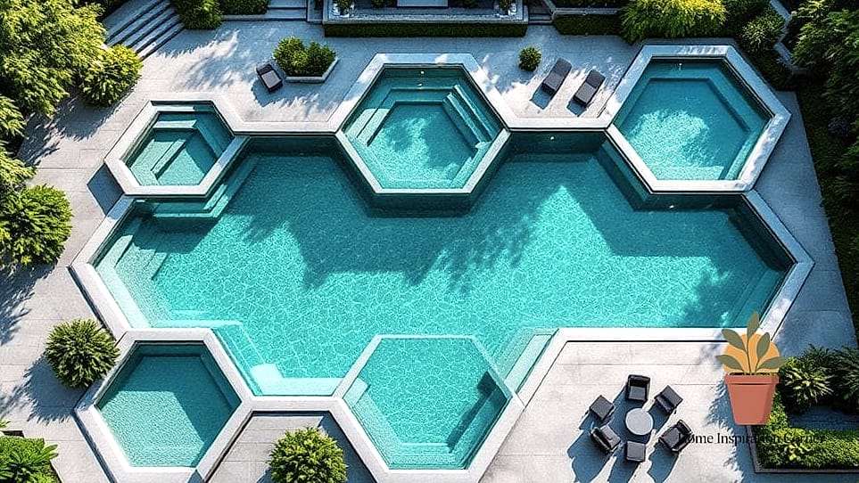 Geometric Pool with Sharp Lines