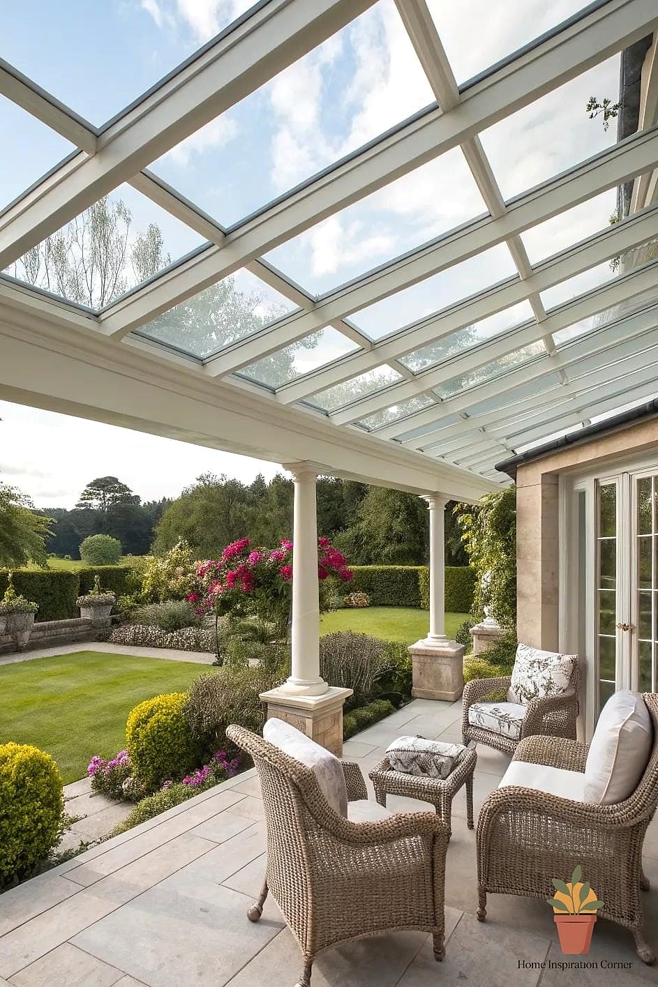 Glass Roof Techado