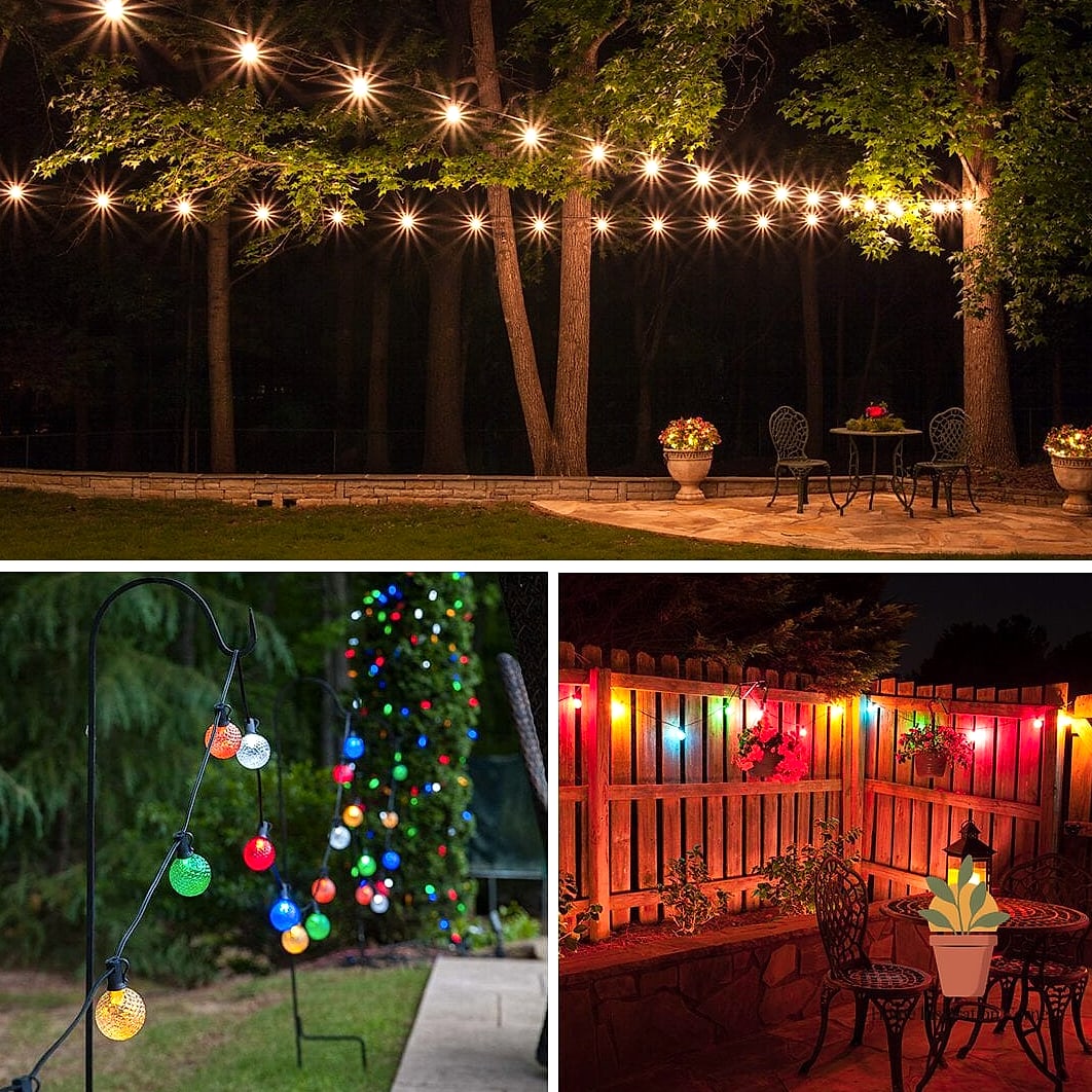 Globe String Lights for a Playful Look