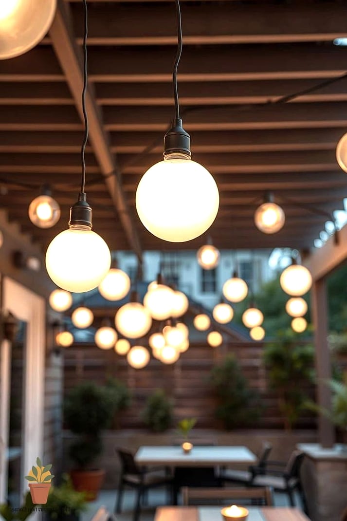 Globe String Lights for a Retro Feel