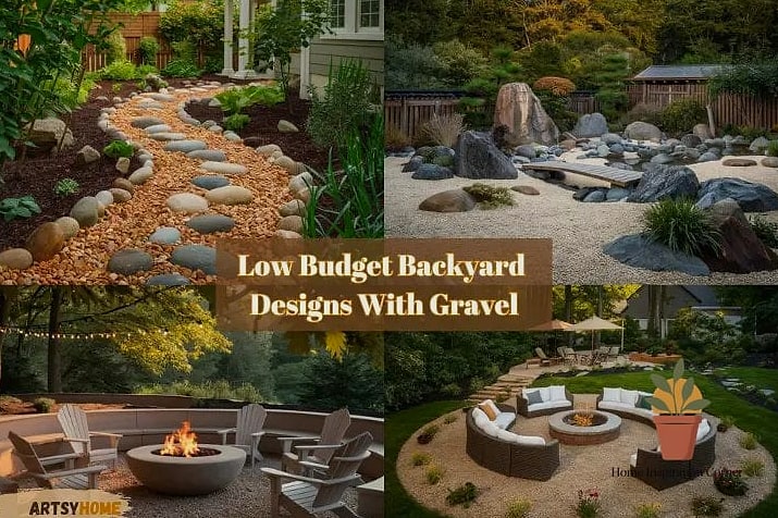 Gravel Lounge Pad Instead of a Full Patio