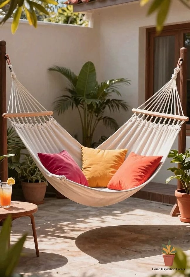 22 Amacas Para Patio Photos That Will Inspire Your Next Project 19 Hammock Built Into a Daybed Frame