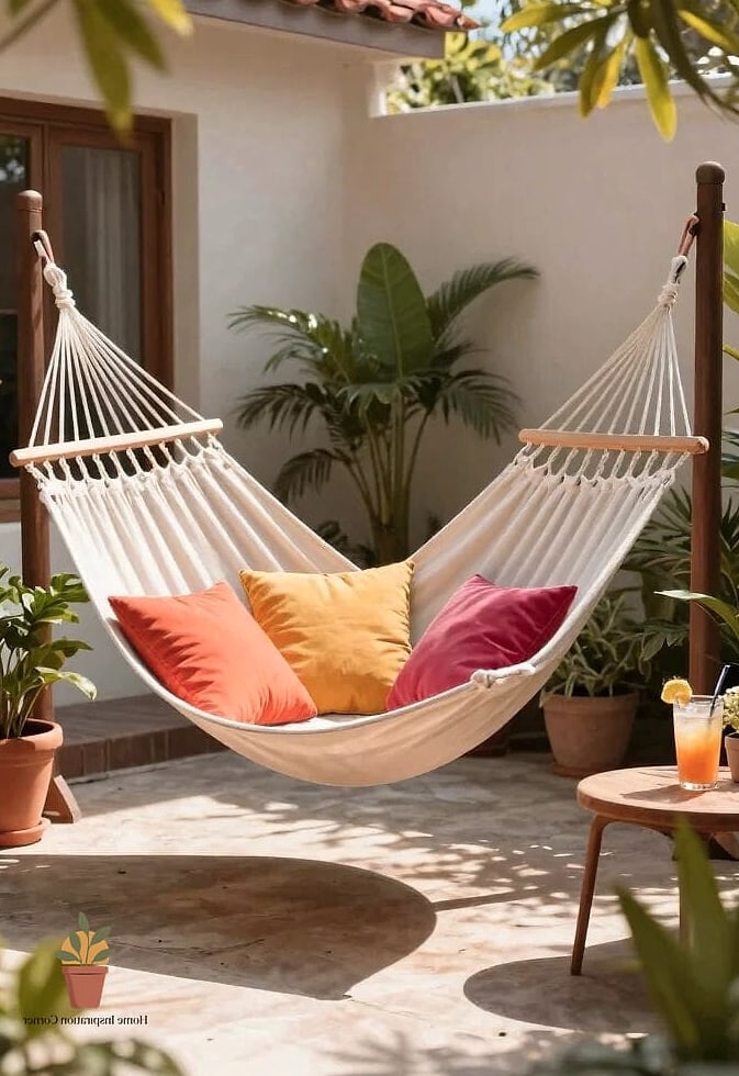 22 Amacas Para Patio Photos That Will Inspire Your Next Project 8 Hammock Nestled in a Pergola