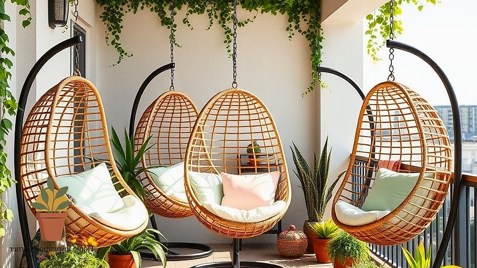 A Hanging Egg Chair