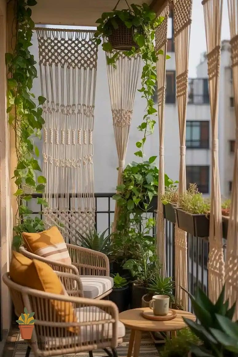 Hanging Macrame Panels