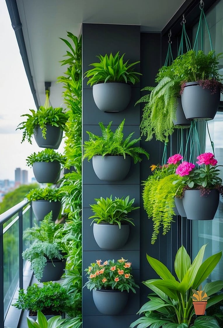 Hanging Planters from the Ceiling or Overhang