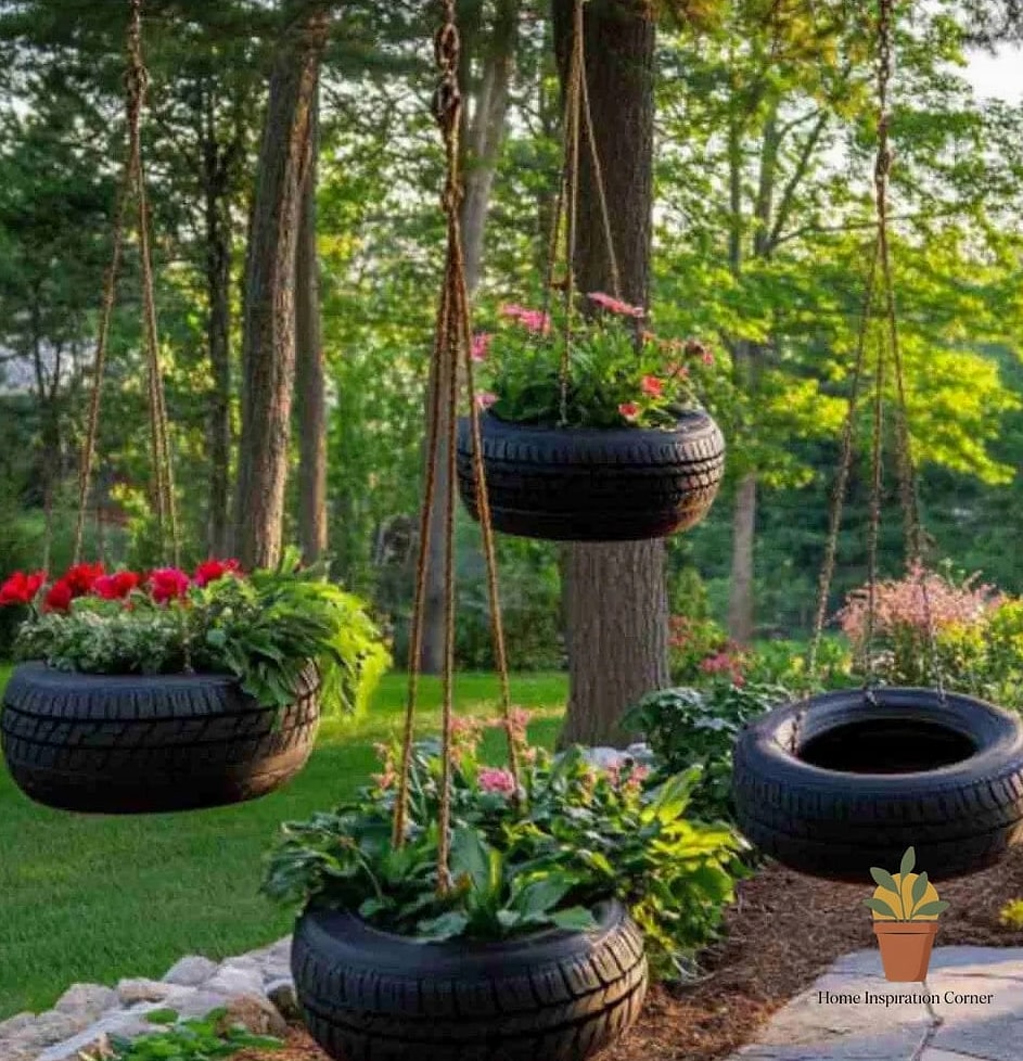 Hanging Tire Swing, Reimagined
