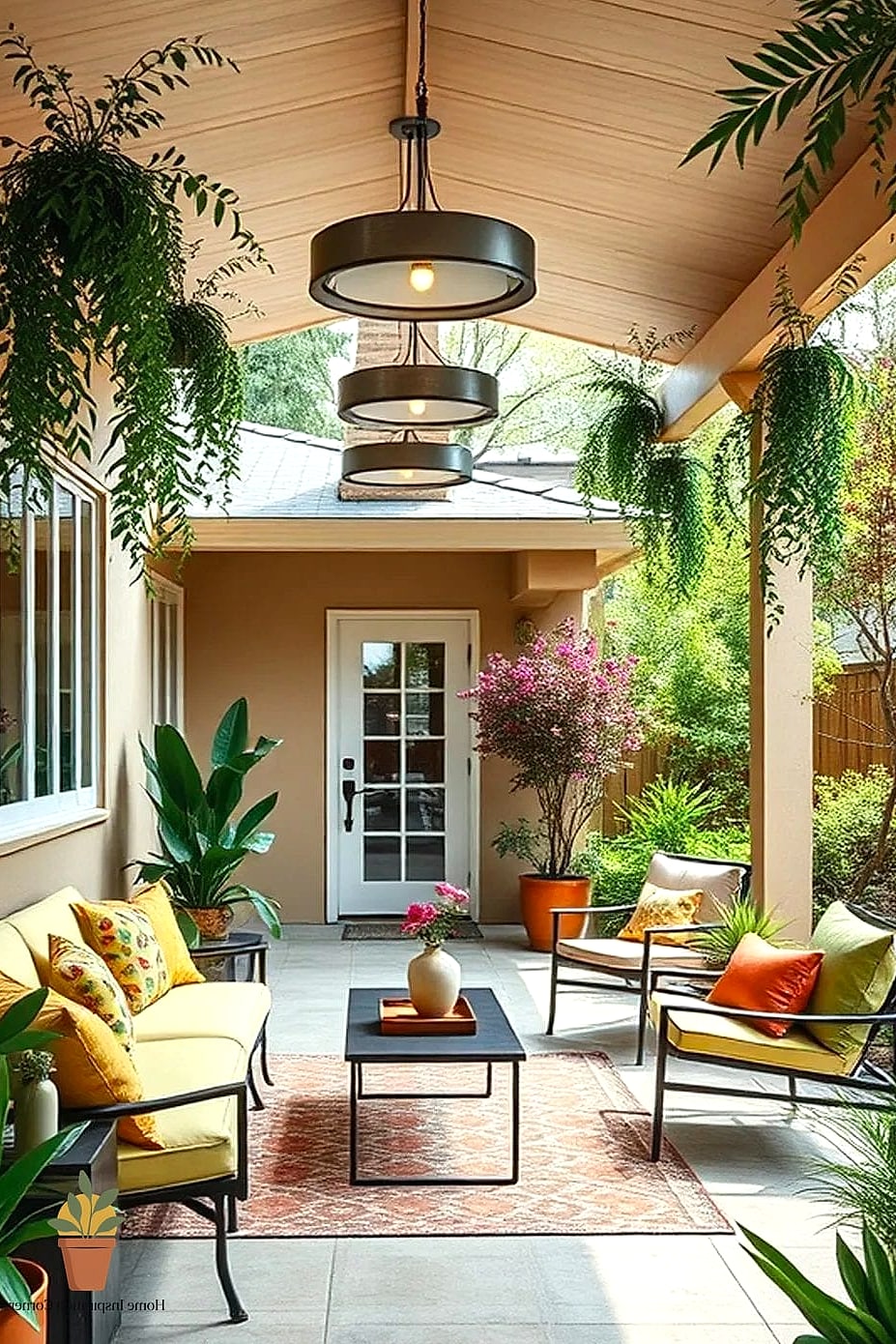 Hang a Statement Mirror Outdoors