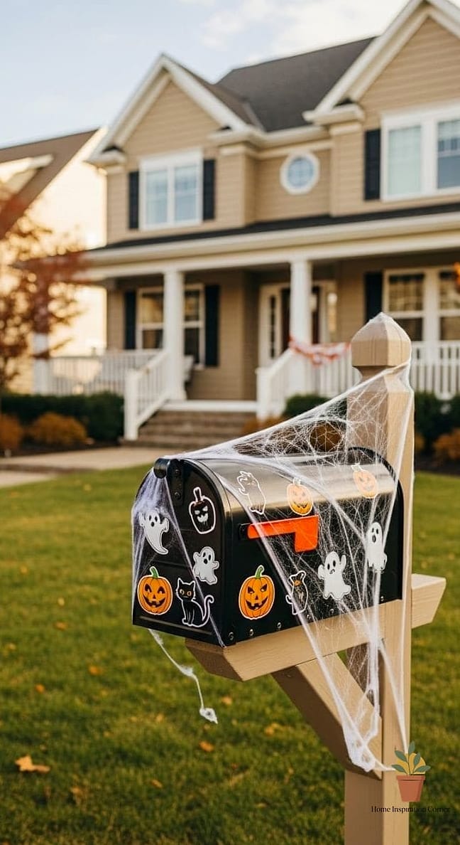 Haunted Mailbox Makeover