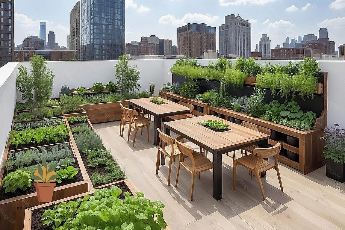 Herb and Vegetable Garden Beds