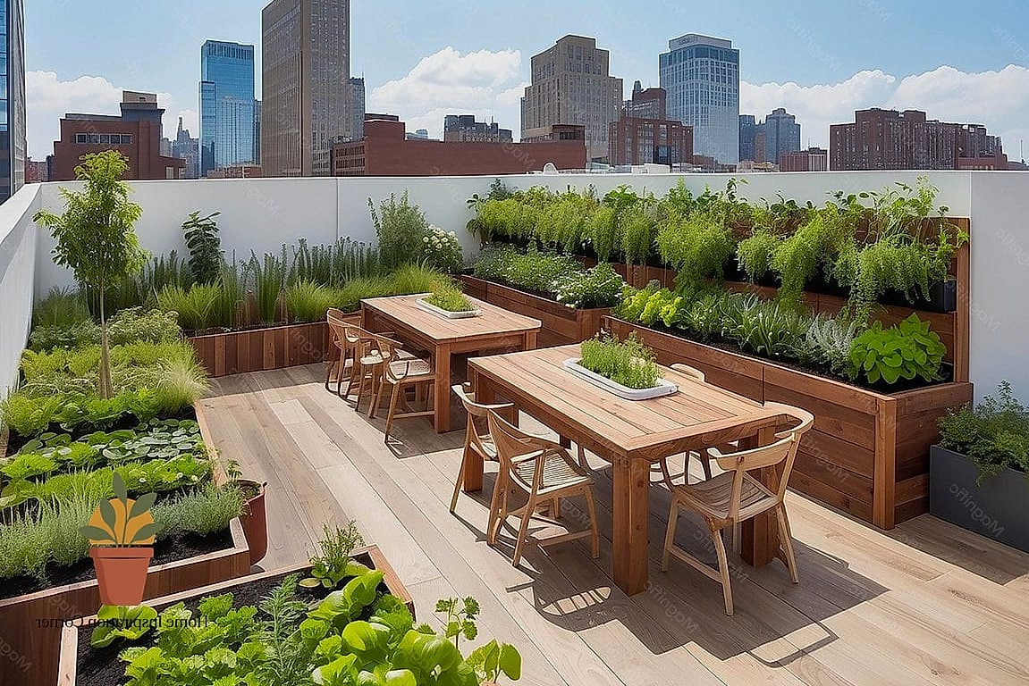 Herb and Vegetable Container Garden