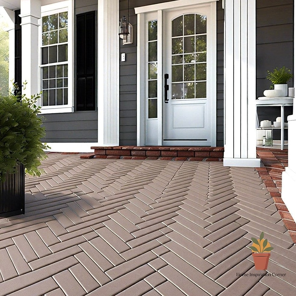 Herringbone Brick Tile