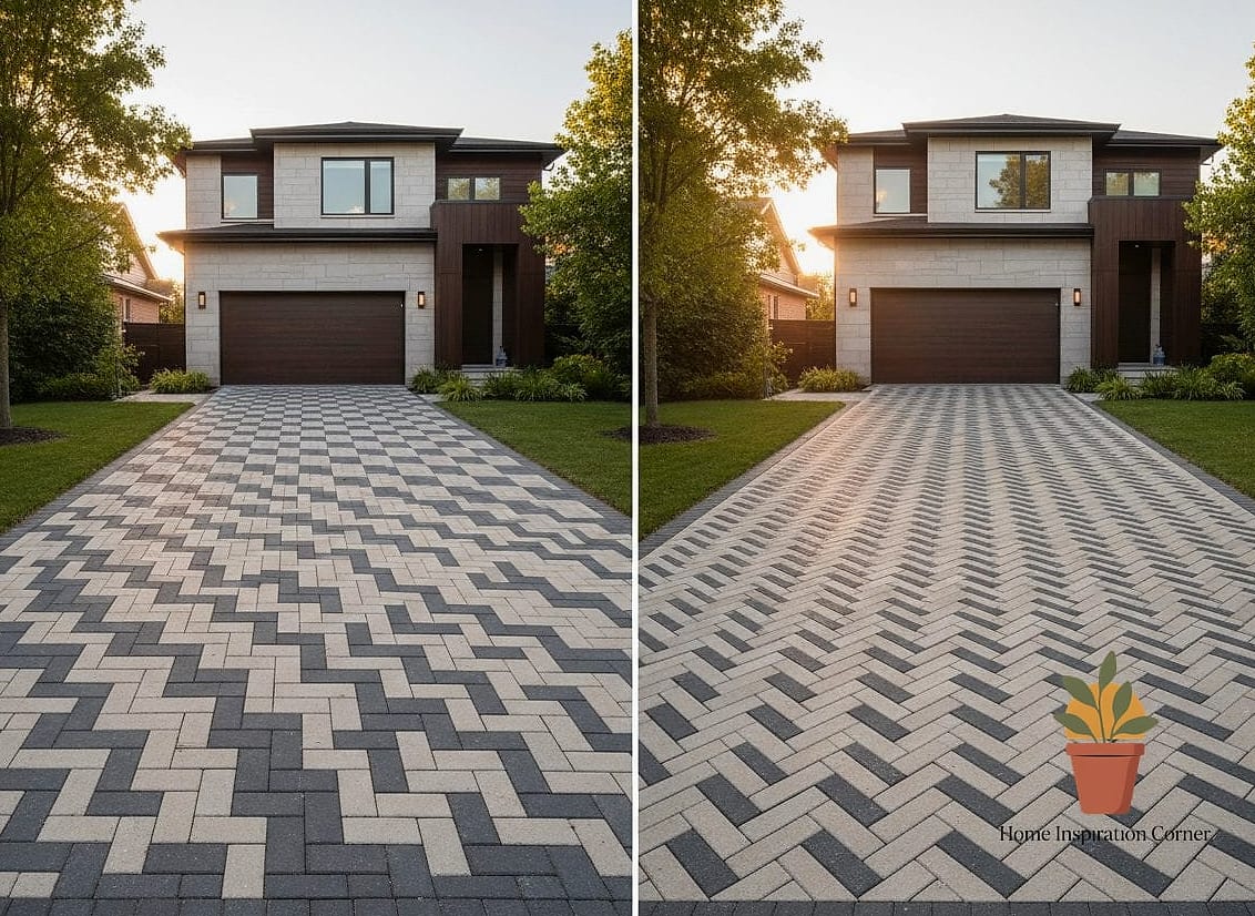 25 Home Terrace Ideas Ideas That Will Transform Your Space 21 Herringbone Paver Pattern