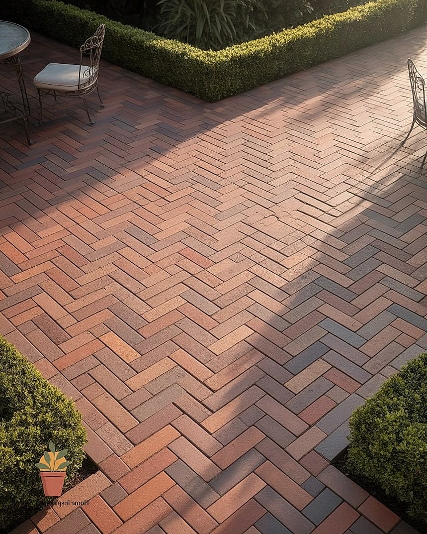 Herringbone Paver Pattern