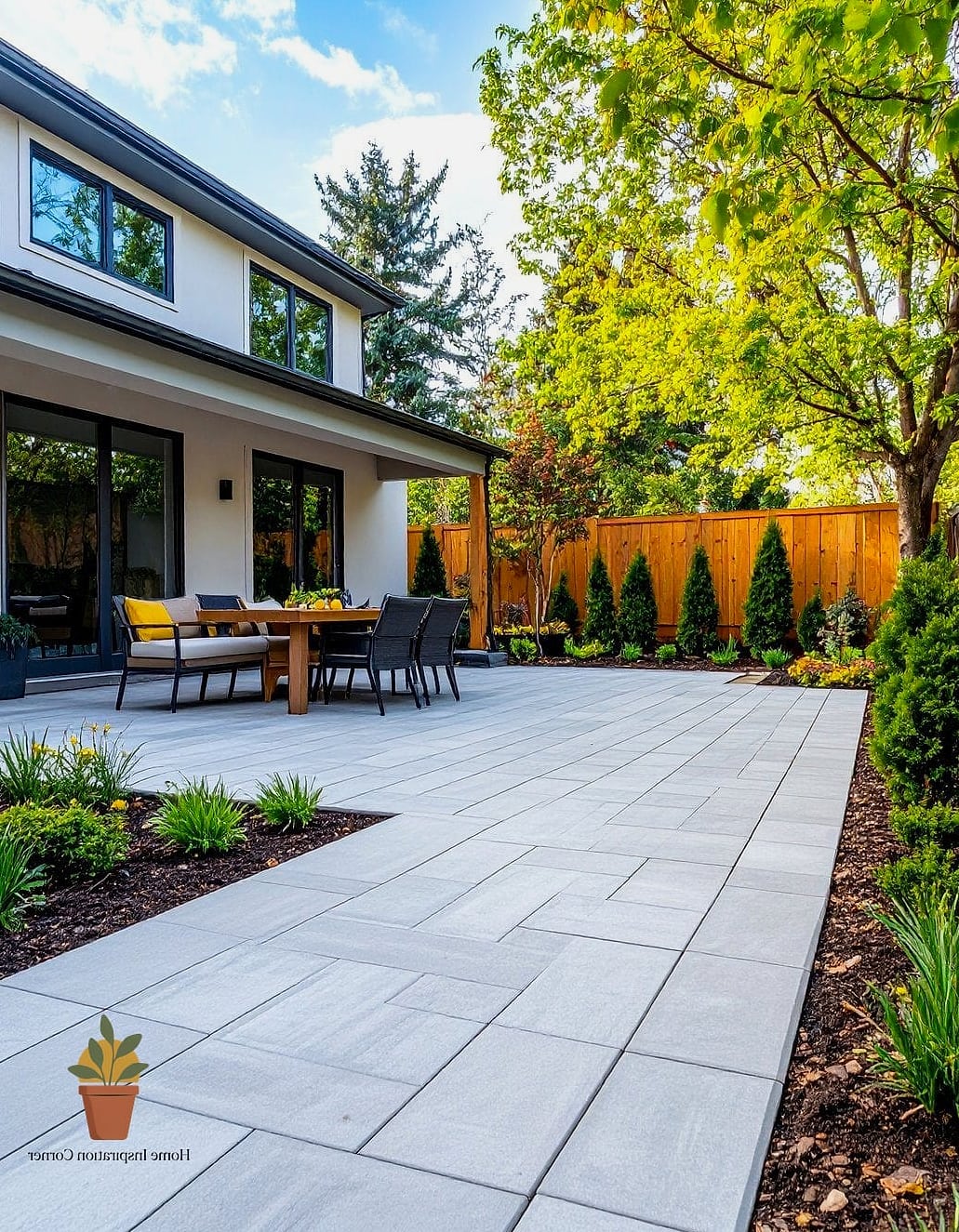 Herringbone Paver Layout
