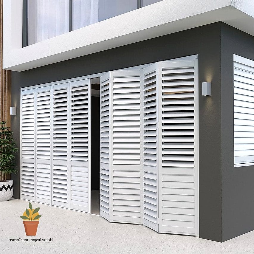 High-Gloss Black Shutters