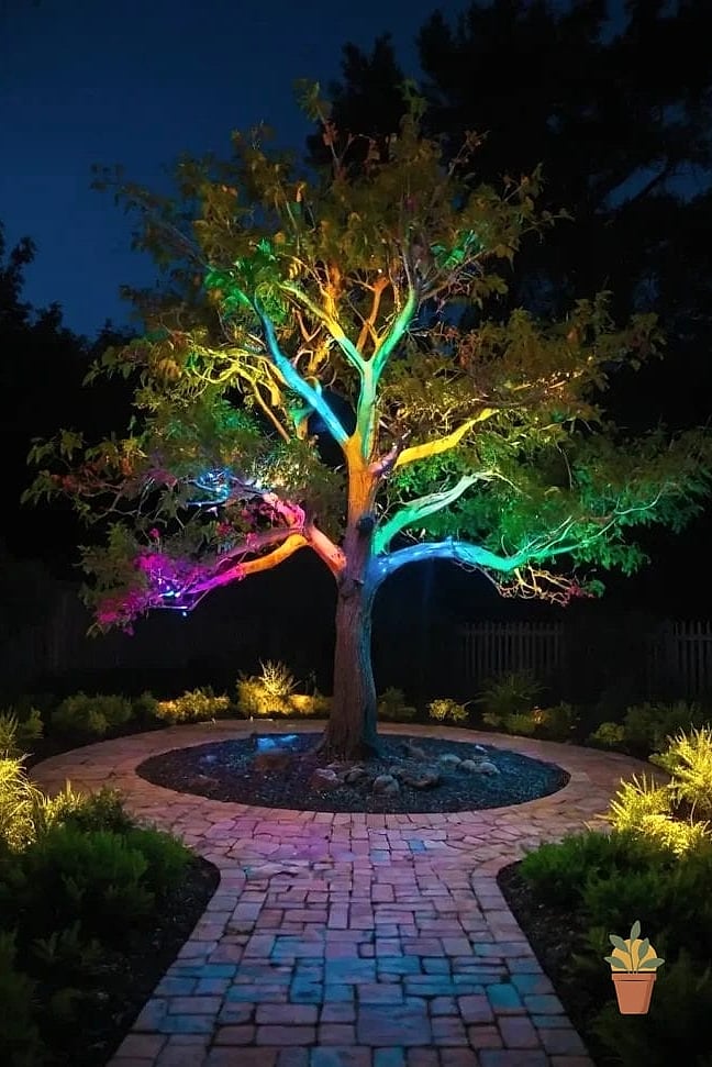 Highlight Multi-Trunk Trees From Multiple Angles