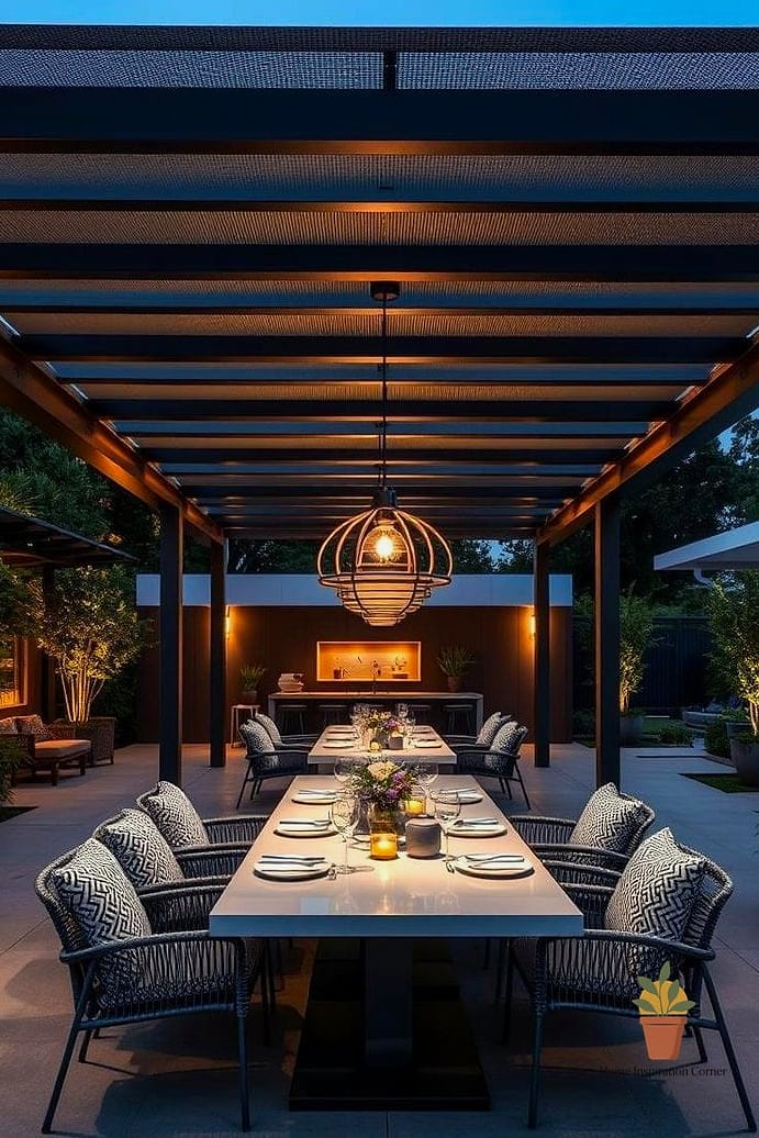 Include a Dining Setup, Not Just Lounge Seating