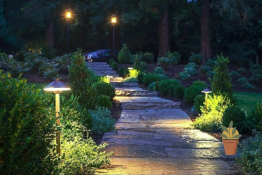 Incorporate Lighting Into Pathway Design Near Trees
