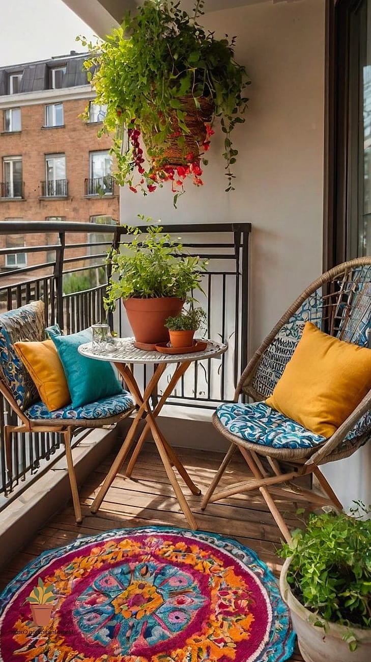 21 Apartment Patio Decorating Ideas Ideas That Work in Any Size Home 14 Incorporate a Mix of Planter Heights