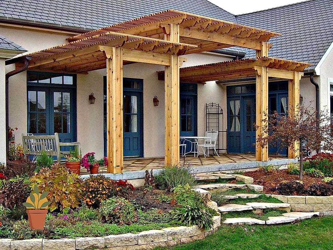 Incorporate a Pergola Swing or Hanging Chair
