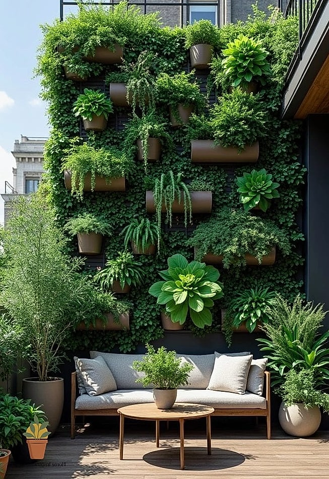 16 Patio Decorating Ideas Apartment Ideas That Are Both Stylish and Practical 16 Incorporate a Vertical Wine or Drink Cart
