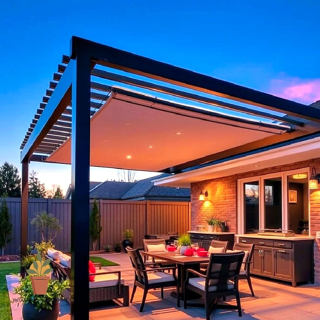 Install a Pergola Kit for Instant Structure