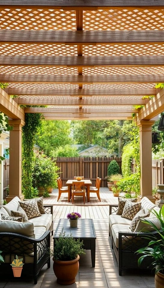 Install a Pergola or Shade Sail