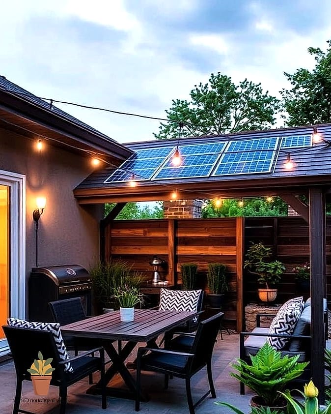 21 Apartment Patio Decorating Ideas Ideas That Work in Any Size Home 17 Install Solar-Powered Path Lights