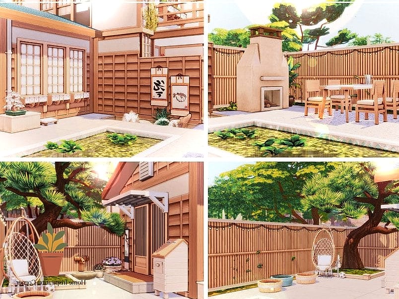 27 Sims 4 Backyard Ideas Designs That Maximize Style and Function 15 Japanese-Inspired Koi Pond
