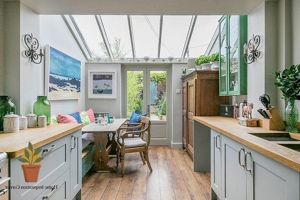 15 Small Victorian Terrace Interior Inspiration Boards You'll Want to Copy 10 Kitchen Diner With Exposed Brick Chimney Breast