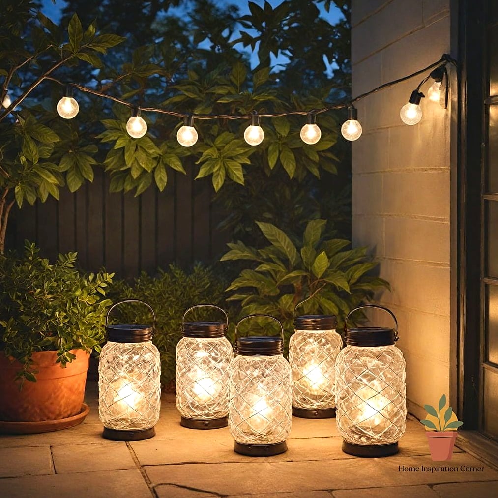 16 Patio Decorating Ideas Apartment Ideas That Are Both Stylish and Practical 13 Layer in Battery-Operated Lanterns