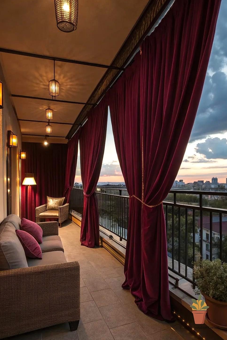 Layered Curtains for Day-to-Night Function