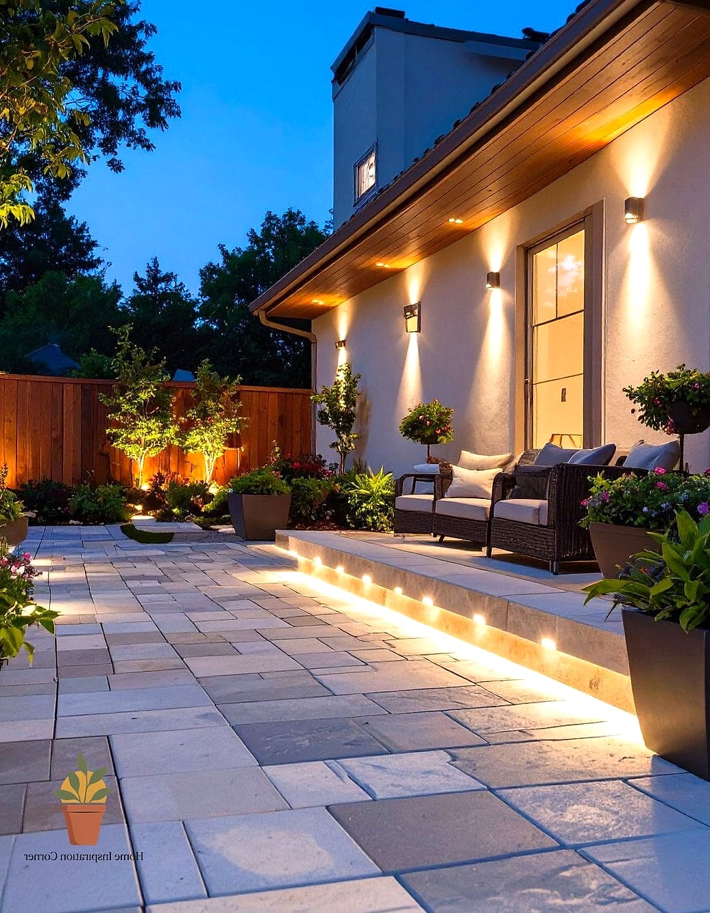Layered Lighting on a Budget Patio